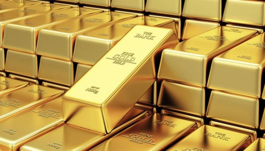 Giá vàng SJC tăng mạnh trong khi vàng thế giới đảo chiều giảm. (Ảnh minh họa: KT)