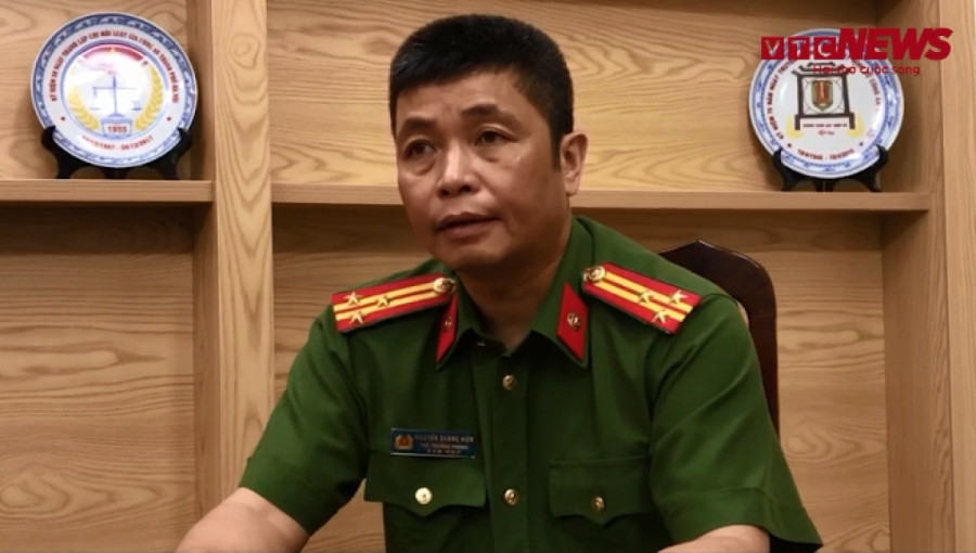 Thượng tá Nguyễn Quang Hiền. 