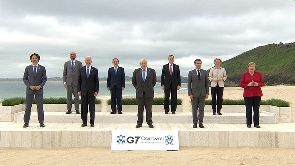 Các nhà lãnh đạo G7 cam kết: Chia sẻ với thế giới ít nhất 1 tỉ liều vắc xin - Ảnh 1.