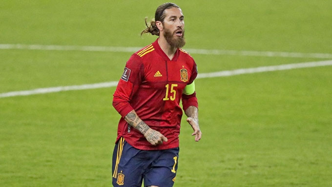 Ramos vắng mặt ở EURO 2020