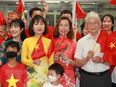 Nguoi Viet o Nhat Ban hao huc don cho Olympic Tokyo 2020 hinh anh 1