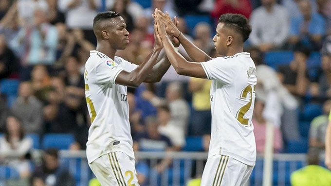 Vinicius và Rodrygo là hai niềm hy vọng của Real trong tương lai