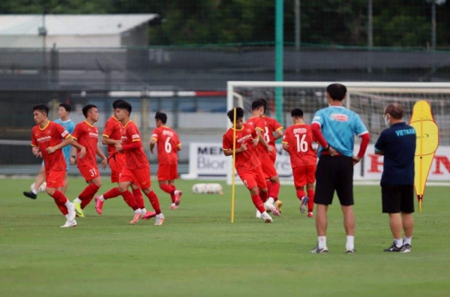 U23 Việt Nam có thể sẽ tập huấn Hàn Quốc trước khi thi đấu vòng loại U23 châu Á 2022 tại Đài Bắc Trung Hoa. (Ảnh: VFF). 