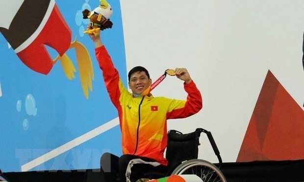 Paralympic Tokyo 2020: Hai VDV mon boi 'mo hang' cho Viet Nam hinh anh 1