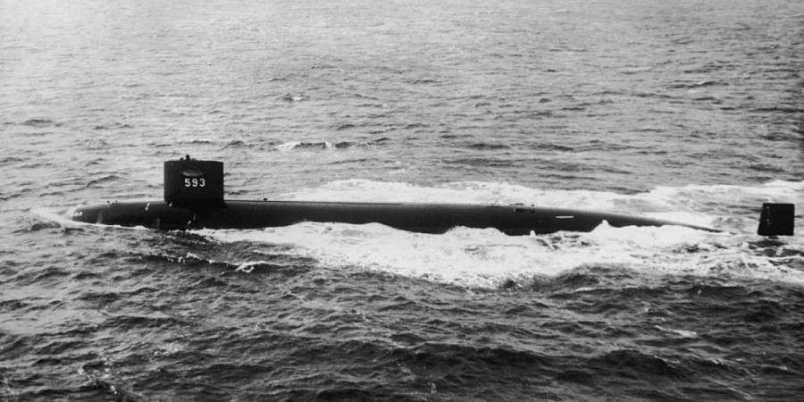 Tàu ngầm hạt nhân USS Thresher. Ảnh: Getty
