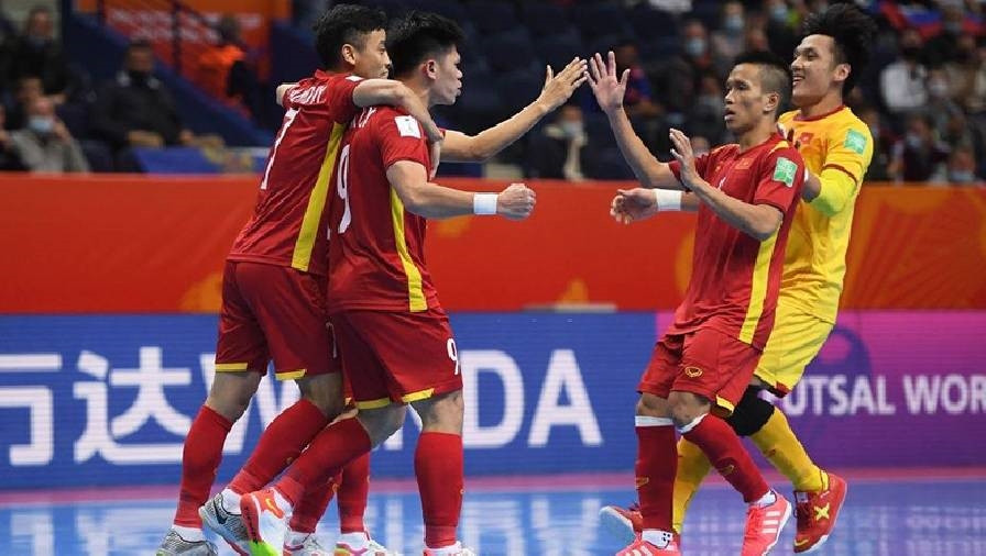 Ngược lại, ĐT futsal Việt Nam còn ghi được 2 bàn nhờ công của Đắc Huy và Đức Hoà