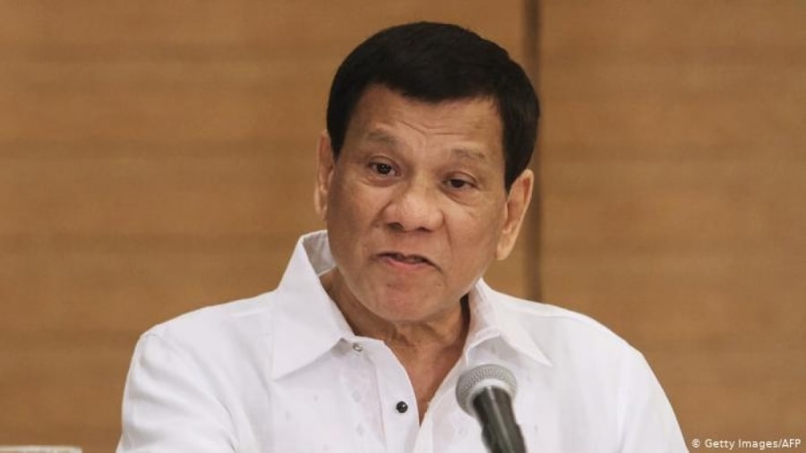 Tổng thống Philippines Rodrigo Duterte. Ảnh: Getty