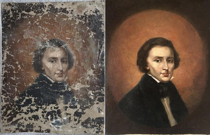 Chân dung quý của thiên tài Chopin được tìm thấy ở chợ trời - 1