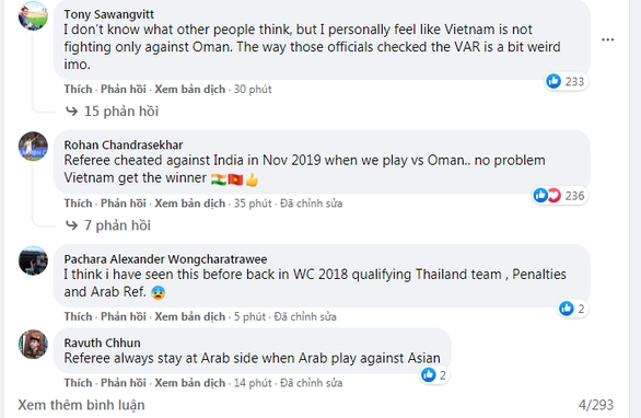 Cổ động viên châu Á: bất thường cách các trọng tài kiểm tra VAR với tuyển Việt Nam - Ảnh 1.