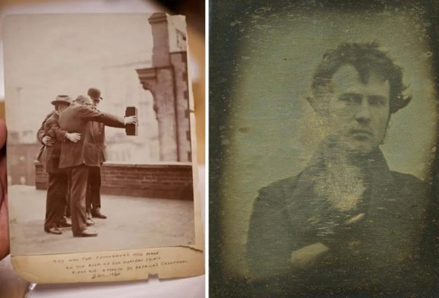 Bức ảnh selfie đầu tiên. Bạn có thể nghĩ rằng chụp ảnh selfie là một “phát minh” gần đây, nhưng bức ảnh selfie đầu tiên đã được chụp cách đây khá lâu. Bức ảnh này được Robert Cornelius chụp năm 1837 và nó không được chụp bằng điện thoại thông minh cũng như không được đăng trên bất kỳ trang mạng xã hội nào.