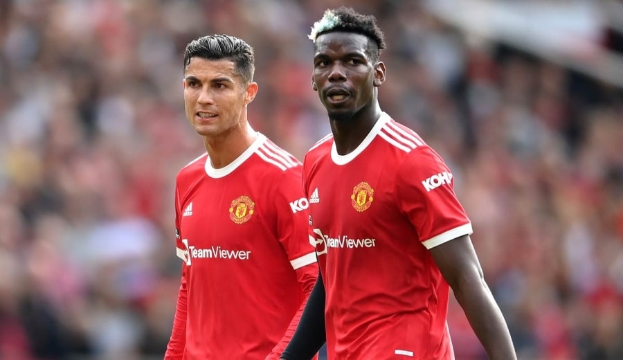 Paul Pogba đòi MU trả lương cao hơn Cristiano Ronaldo. (Ảnh: Getty)