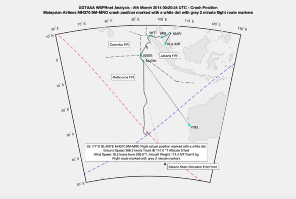 Kỹ sư hàng không Anh tuyên bố xác định được vị trí chính xác của máy bay MH370 - Ảnh 1.