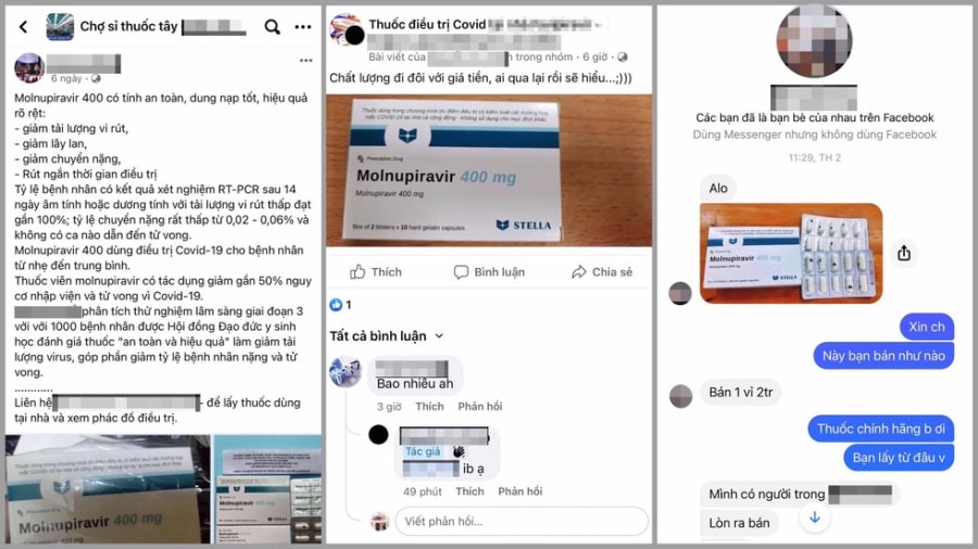 Thuốc trị COVID-19 miễn phí được rao bán giá cắt cổ - Ảnh 2.