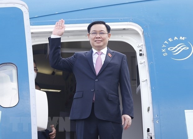 Chu tich Quoc hoi len duong tham chinh thuc Han Quoc va An Do hinh anh 1