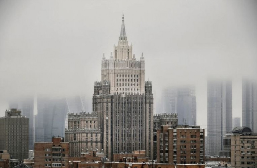 Trụ sở Bộ Ngoại giao Nga ở Moscow. Ảnh: AFP