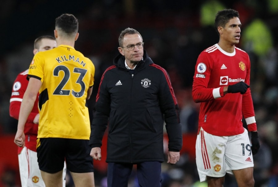 MU thua trận đầu tiên dưới thời HLV Ralf Rangnick. (Ảnh: Reuters)