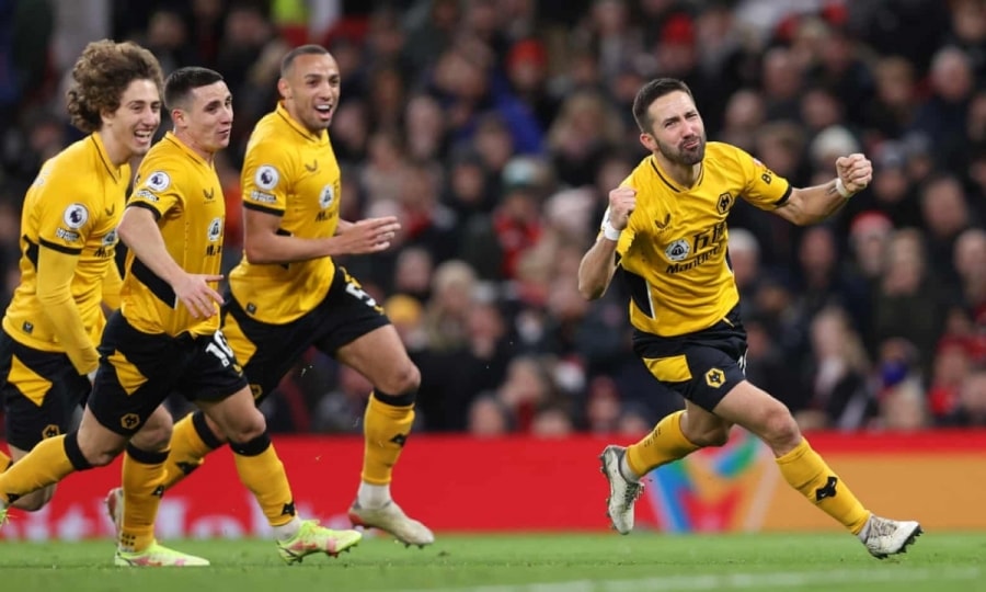 Wolves thắng MU ngay trên sân Old Trafford. (Ảnh: Reuters)