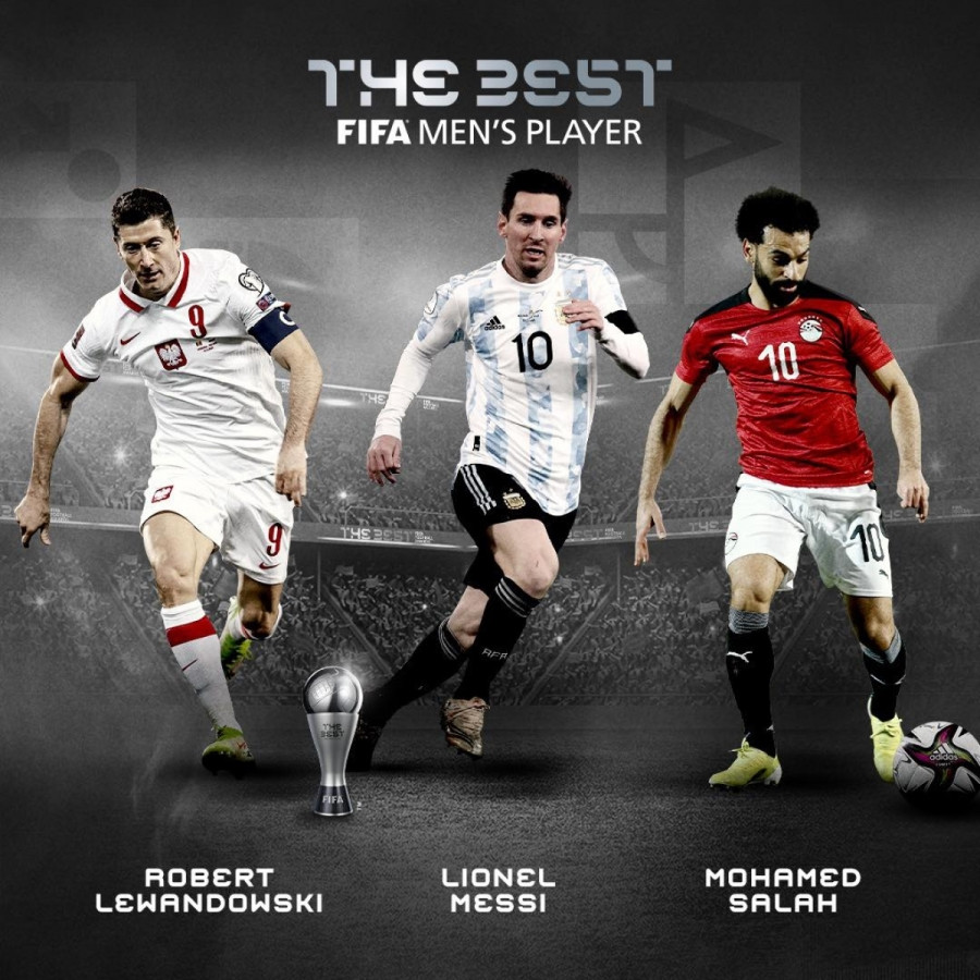 Top 3 ứng viên cho danh hiệu The Best 2021. (Ảnh: FIFA)