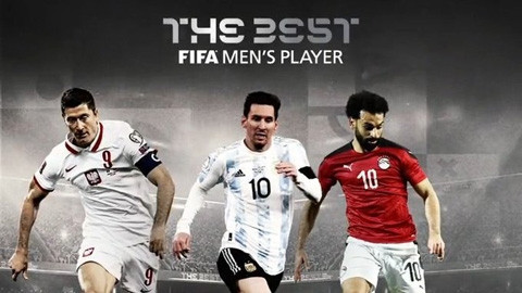 Lewandowski, Messi, Salah tranh nhau giải FIFA The Best 2021