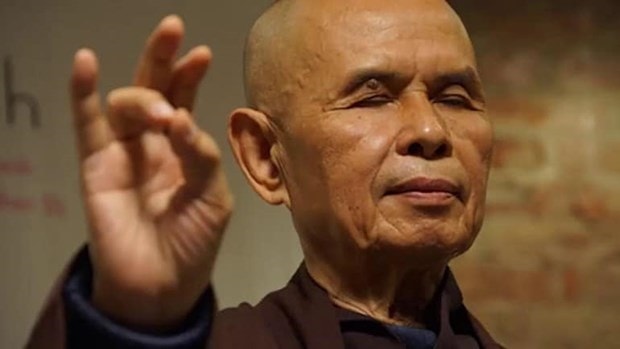 Thien su Nhat Hanh vien tich tai To dinh Tu Hieu, huong tho 96 tuoi hinh anh 1