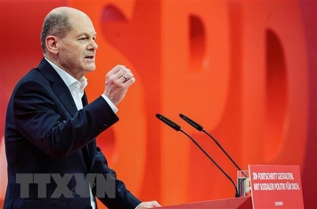 Thu tuong Duc Olaf Scholz len ke hoach cong du toi Nga hinh anh 1