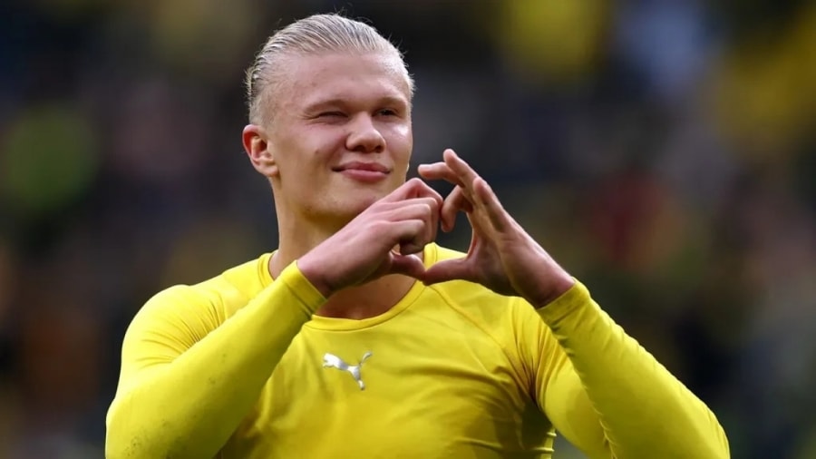 7 . Erling Haaland | Borussia Dortmund | 16 bàn (32 điểm).