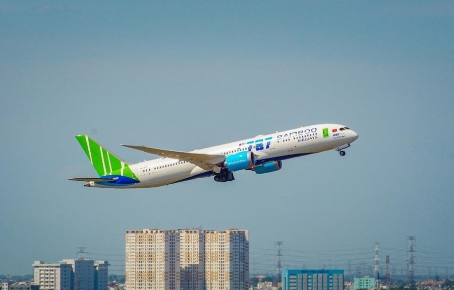 Bamboo Airways sẽ vẫn hoạt động sau khi duy trì ổn định bộ máy nhân sự và các tổ chức cam kết hỗ trợ dòng tiền. (Ảnh: CTV/Vietnam+)