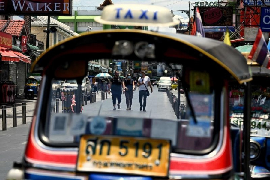 Du khách nước ngoài tại Khao San, Bangkok, Thái Lan. Nguồn: Reuters