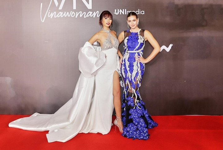 Bán kết Hoa hậu Hoàn Vũ Việt Nam 2022: Dàn mỹ nhân mặc gợi cảm trên thảm đỏ - 2