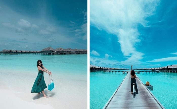 “Thiên đường biển” nổi tiếng Maldives là điểm du lịch hấp dẫn thu hút đông đảo khách Việt ghé thăm.