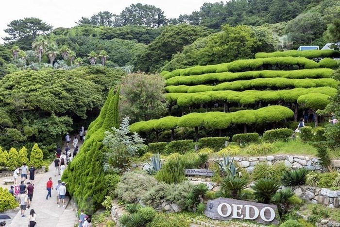  Vườn thực vật Oedo-Botania luôn là điểm đến ưa thích của người dân Xứ sở Kim Chi. (Ảnh: Anh Nguyên/TTXVN) 
