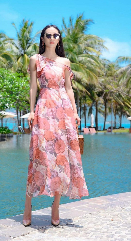 Những mẫu váy đầm maxi đi biển cho người mập thấp được yêu thích nhất -  Thời trang - Việt Giải Trí