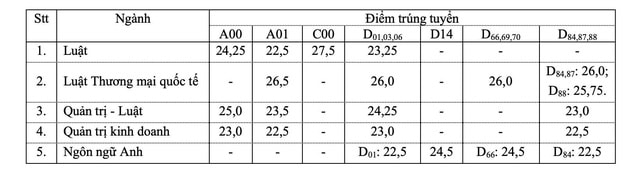 Nhiều trường hot công bố điểm chuẩn năm 2022 - Ảnh 1.