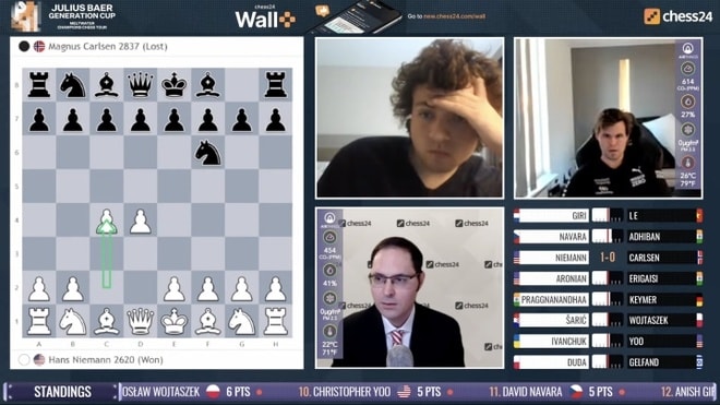 Vua co Carlsen thua anh 1