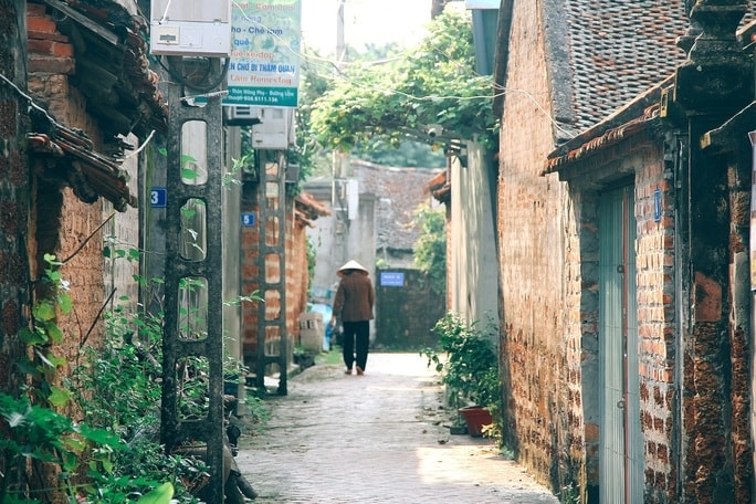 Lãng đãng nét thu trong làng cổ - Ảnh 3.