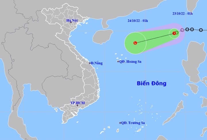 Áp thấp nhiệt đới suy yếu, Quảng Bình đến Quảng Nam mưa to - 1