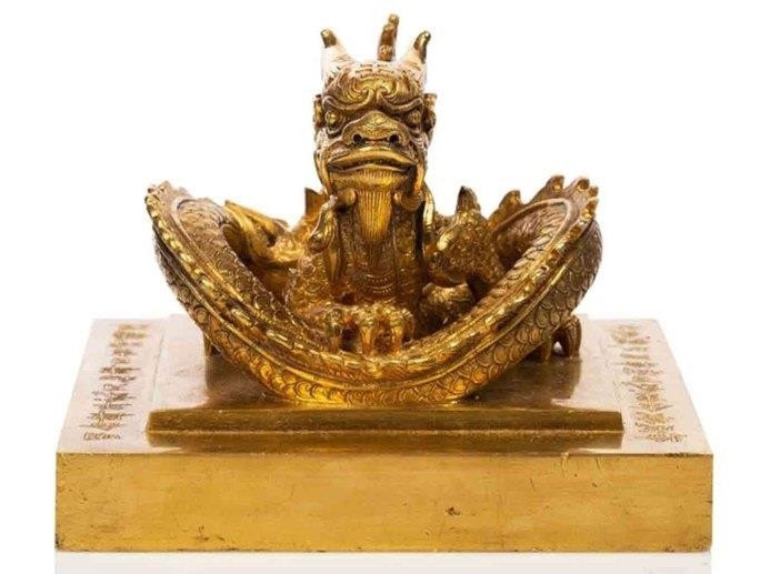 Ấn vàng của vua Minh Mạng được bán đấu giá tại Pháp - 1