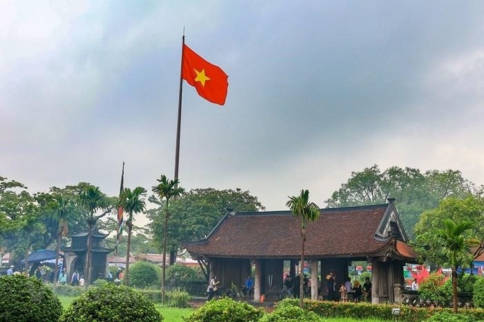 Chùa Keo có tên chữ là Thần Quang Tự nằm ở thôn Dũng Nhuệ, xã Duy Nhất (huyện Vũ Thư, tỉnh Thái Bình). (Ảnh: Minh Sơn/Vietnam+)