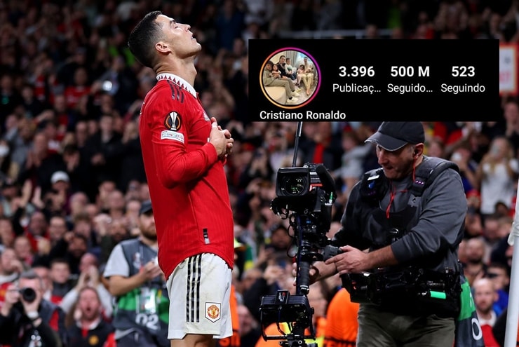 Ronaldo chưa đá World Cup đã lập kỳ tích, cán mốc 500 triệu người 