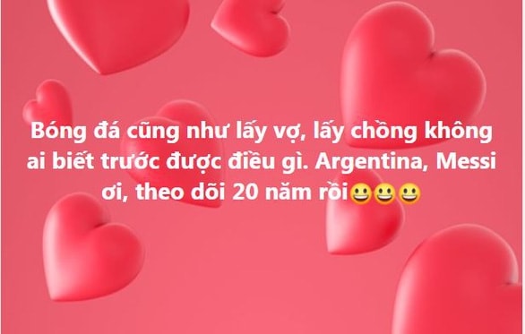 Dân mạng hài hước: Messi và Argentina cũng ngang Việt Nam chứ mấy - Ảnh 7.