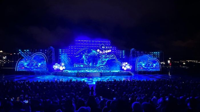 Lễ khai mạc Festival hoa Đà Lạt năm 2022 được tỉnh Lâm Đồng tổ chức hoành tráng tại Quảng trường Lâm Viên (Ảnh: Xuân Ngọc)
