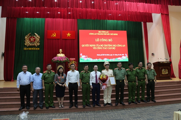 Đại tá Lê Quang Đạo giữ chức phó giám đốc Công an TP.HCM - Ảnh 2.