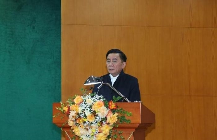 Đồng chí Trần Cẩm Tú phát biểu chỉ đạo hội nghị.