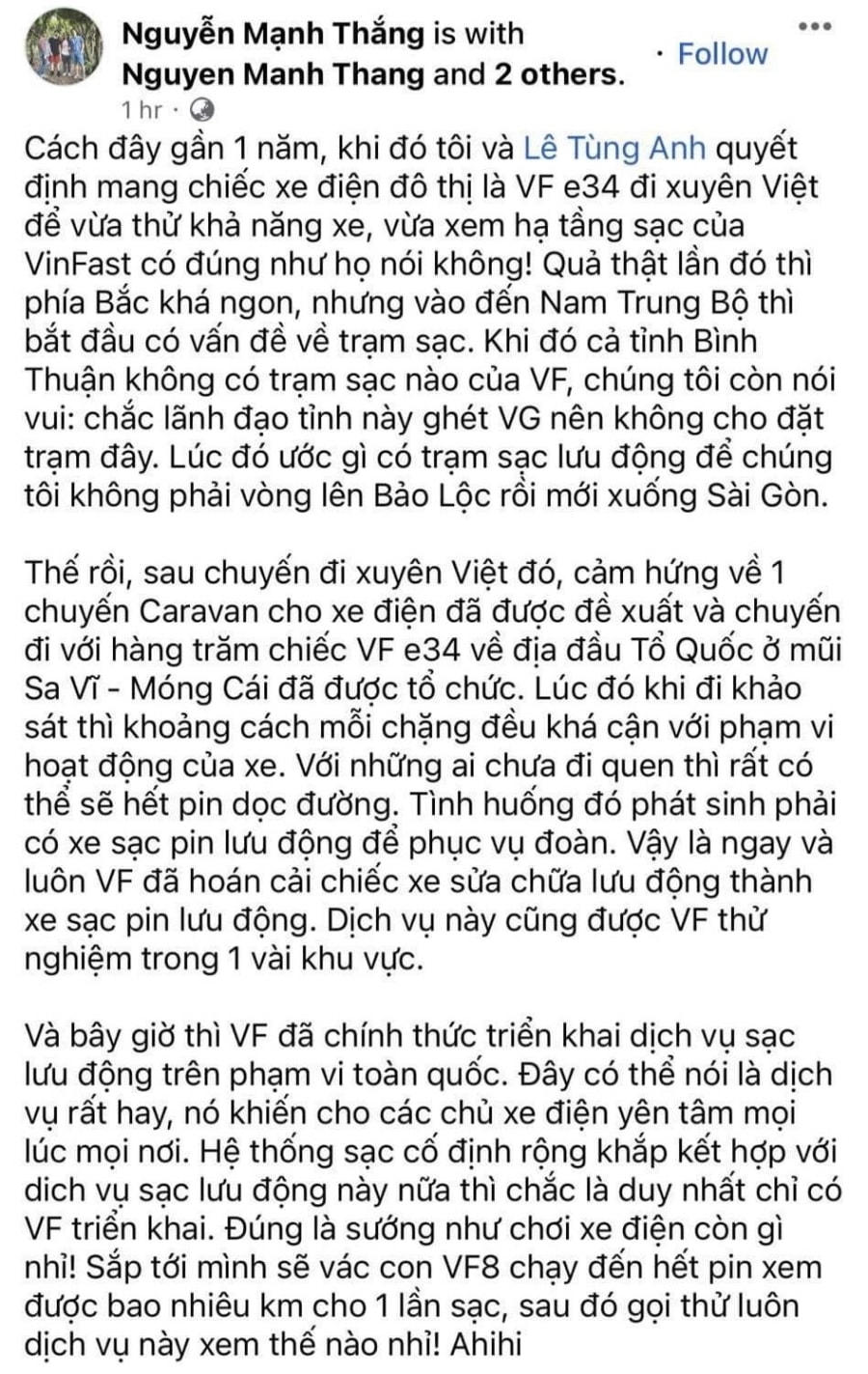 Dich vu sac pin luu dong cua VinFast gay an tuong voi nguoi dung Viet hinh anh 3