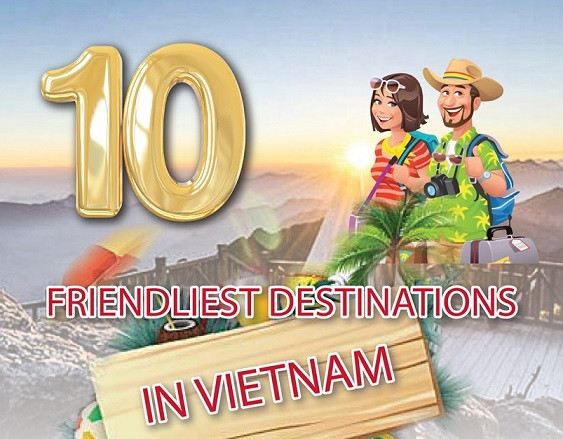 [Infographic] Booking.com names Vietnam’s top 10 friendliest destinations
