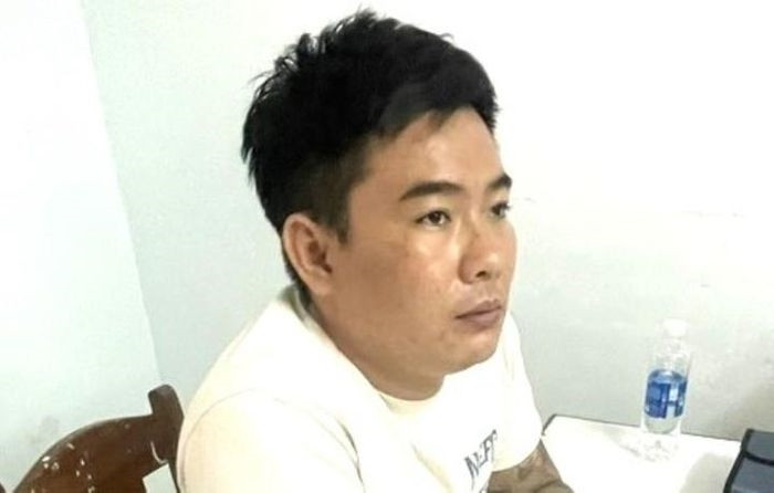  Nguyễn Hữu Phúc bị bắt giữ. Ảnh: Công an cung cấp. 