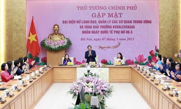 Thu tuong: Tao moi truong, dieu kien de phat huy vai tro cua phu nu hinh anh 4