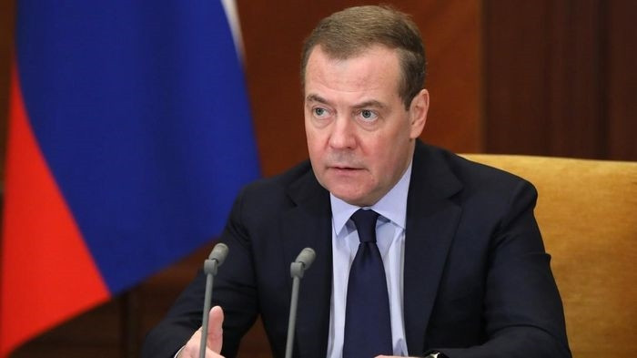 Phó chủ tịch Hội đồng An ninh Nga, cựu Tổng thống Dmitry Medvedev. Ảnh: Sputnik