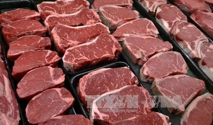 Nhật Bản dỡ bỏ hạn chế kéo dài 20 năm đối với thịt bò chế biến của Canada. Ảnh minh họa: TTXVN