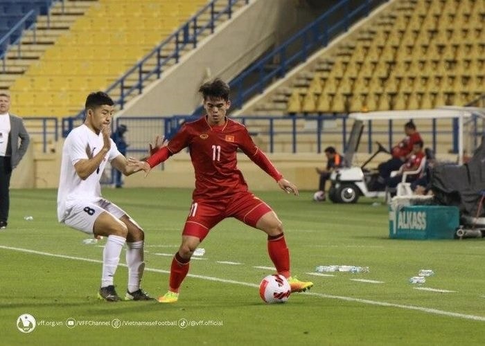 U23 Việt Nam đứng cuối bảng ở Doha Cup 2023.